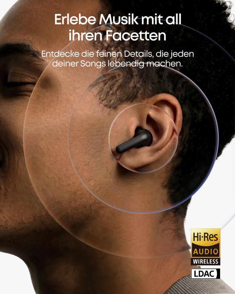 Anker soundcore by Anker P42i, In-Ear kabellose Noise Cancelling Bluetooth-Kopfhörer – Bild 3 von 5