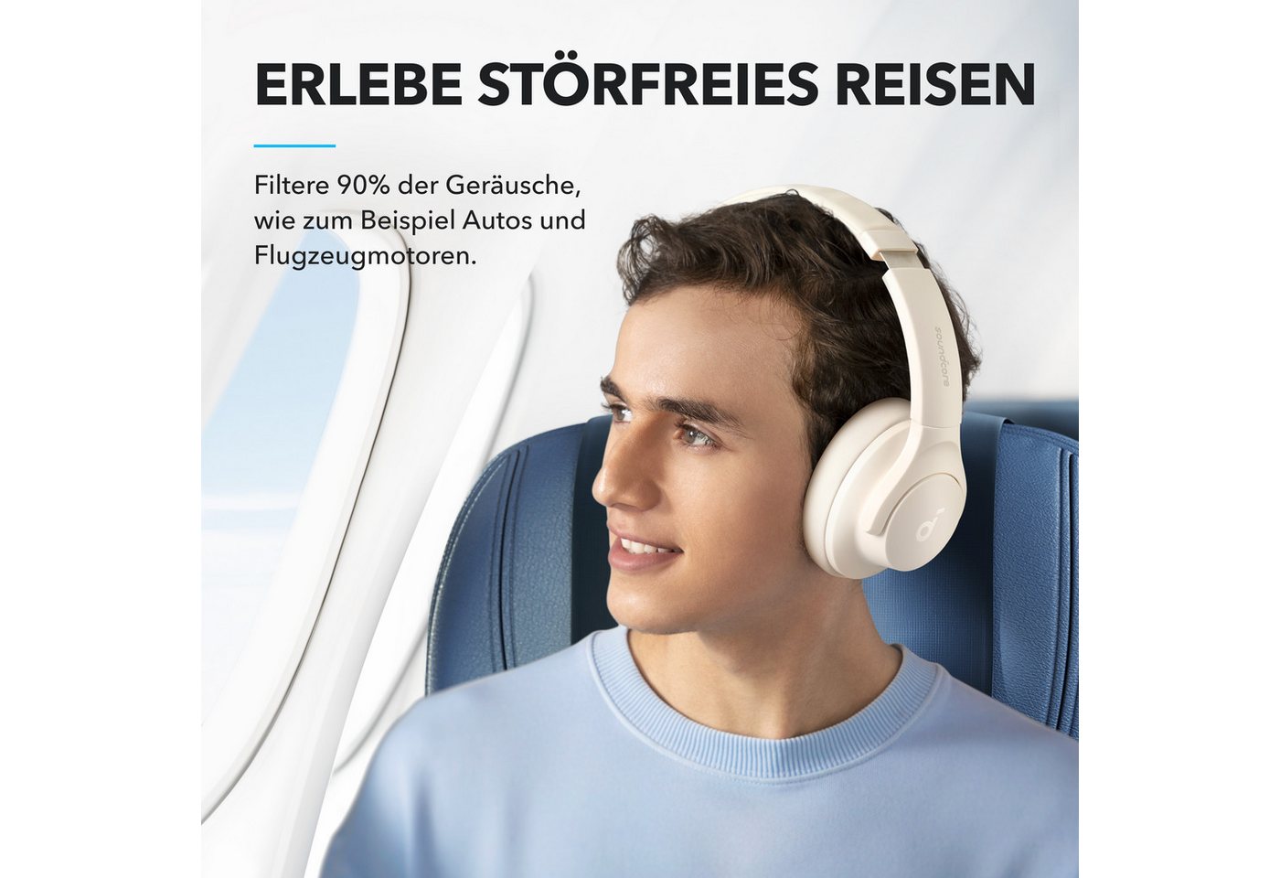 Anker soundcore Q20i Over-Ear-Kopfhörer – Bild 2 von 5