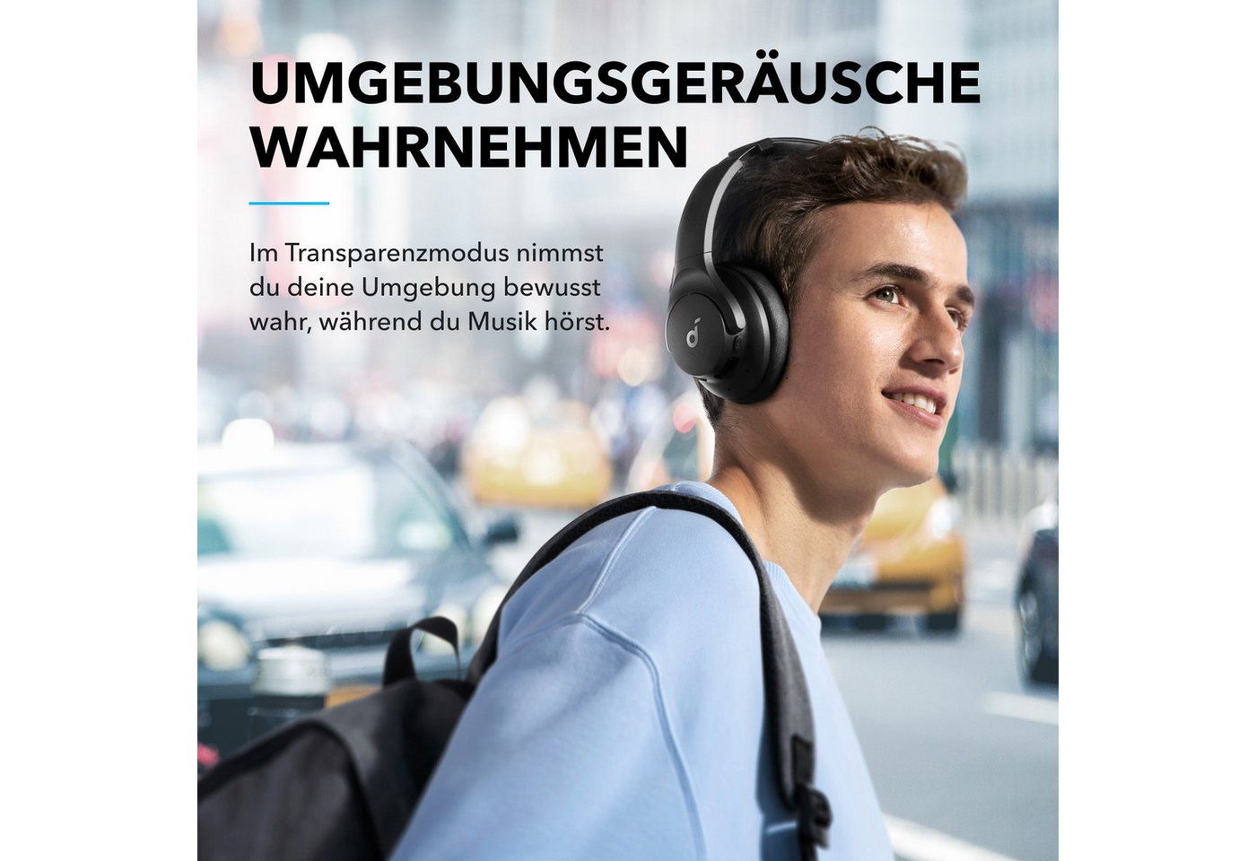 Anker soundcore Q20i Over-Ear-Kopfhörer – Bild 5 von 5