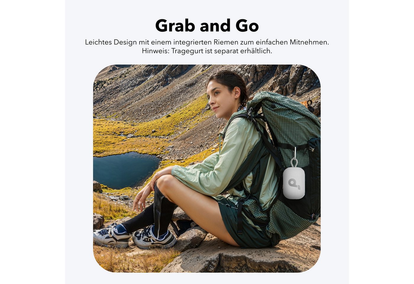 Anker soundcore Select 4 Go Bluetooth-Lautsprecher (BT 5.4, 5 W, portabler Mini-Lautsprecher Dusche, IP67, 20h Akku, kraftvoller Sound) – Bild 5 von 5