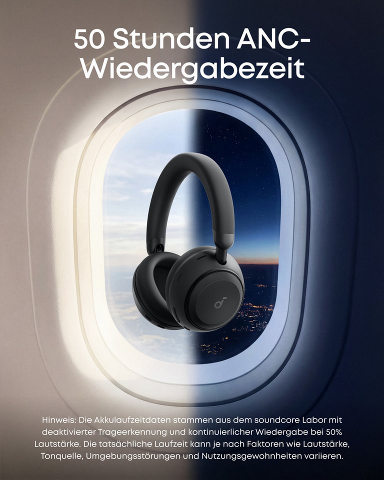 Anker soundcore Space 2 Over-Ear-Kopfhörer – Bild 5 von 5