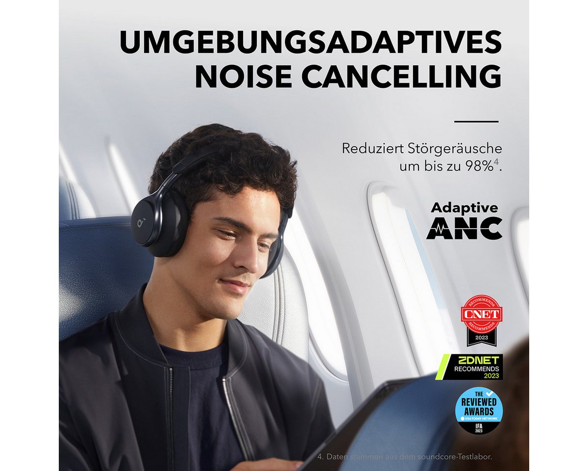 Anker soundcore Space One Over-Ear-Kopfhörer – Bild 3 von 5