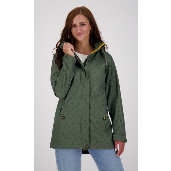 ankerglut Kurzmantel #ankerglutschein OS WMN Softshellmantel Übergangsjacke auch in Großen Größen erhältlich, mit abnehmbarer Kapuze