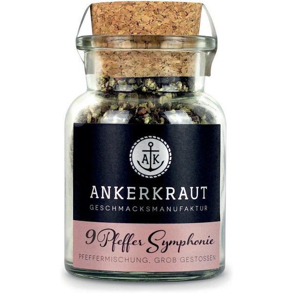 Ankerkraut Gewürz 9-Pfeffer-Symphonie, Ankerkraut 9-Pfeffer-Symphonie - Gewürzmischung Pfeffer