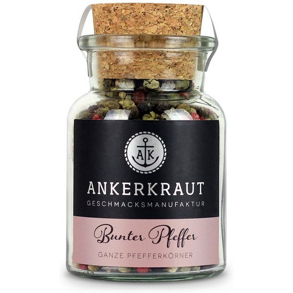 Ankerkraut Gewürz Bunter Pfeffer, ganz, Ankerkraut Bunter Pfeffer - Gewürzmischung Pfeffer