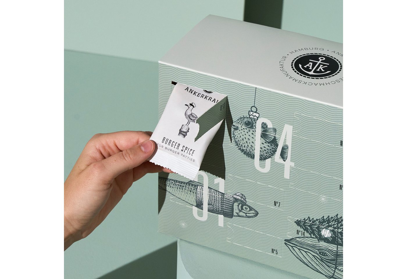 Ankerkraut Gewürz Der Lütte Adventskalender, Der Lütte Adventskalender - Gewürzmischung Sonstiges – Bild 5 von 5