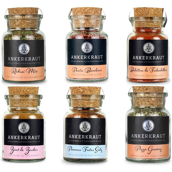 Ankerkraut Gewürz Kindheitserinnerungen Gewürz-Set, Ankerkraut Kindheitserinnerungen Gewürz-Set - Gewürzmischung Kochen