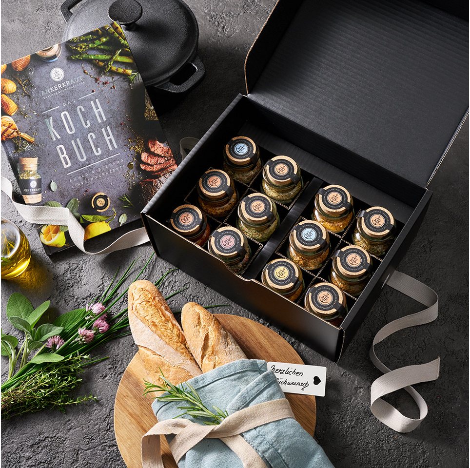 Ankerkraut Gewürz Kochbuch-Set, Ankerkraut Kochbuch-Set - Gewürzmischung Kochen – Bild 3 von 5