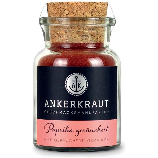 Ankerkraut Gewürz Paprika geräuchert, Ankerkraut Geräuchertes Paprikapulver - Gewürzmischung Kochen