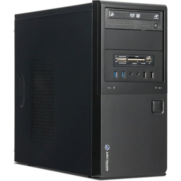 ANKERMANN-PC Business Work V3 PC (AMD Ryzen 5 5600GT, Radeon Onboard Graphics, 16 GB RAM, 480 GB SSD, Luftkühlung)