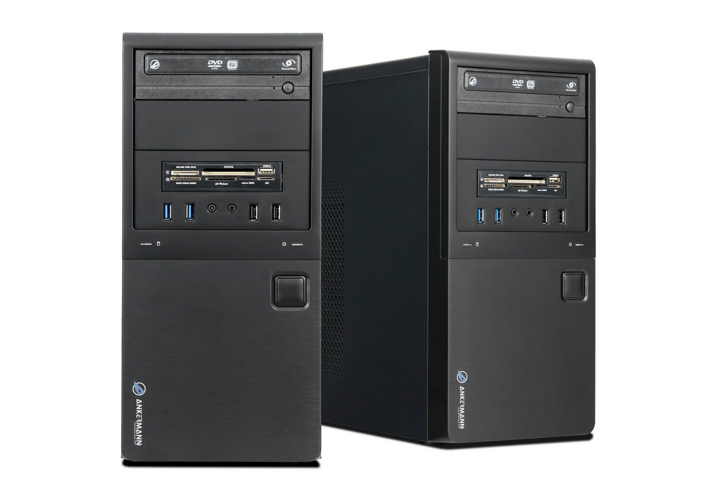 ANKERMANN-PC Business Work V3 PC (AMD Ryzen 5 5600GT, Radeon Onboard Graphics, 16 GB RAM, 480 GB SSD, Luftkühlung) – Bild 4 von 5