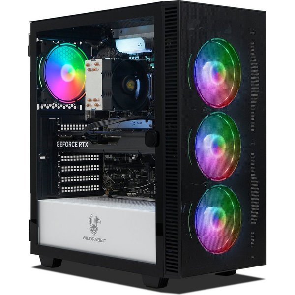 ANKERMANN-PC Nightfall Gaming PC Gaming-PC (AMD Ryzen 7 8700F, GeForce RTX 5070, 32 GB RAM, 1000 GB SSD, Luftkühlung)