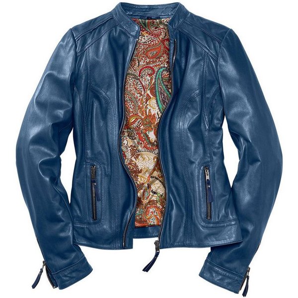 ANNA LARSSEN Lederjacke
