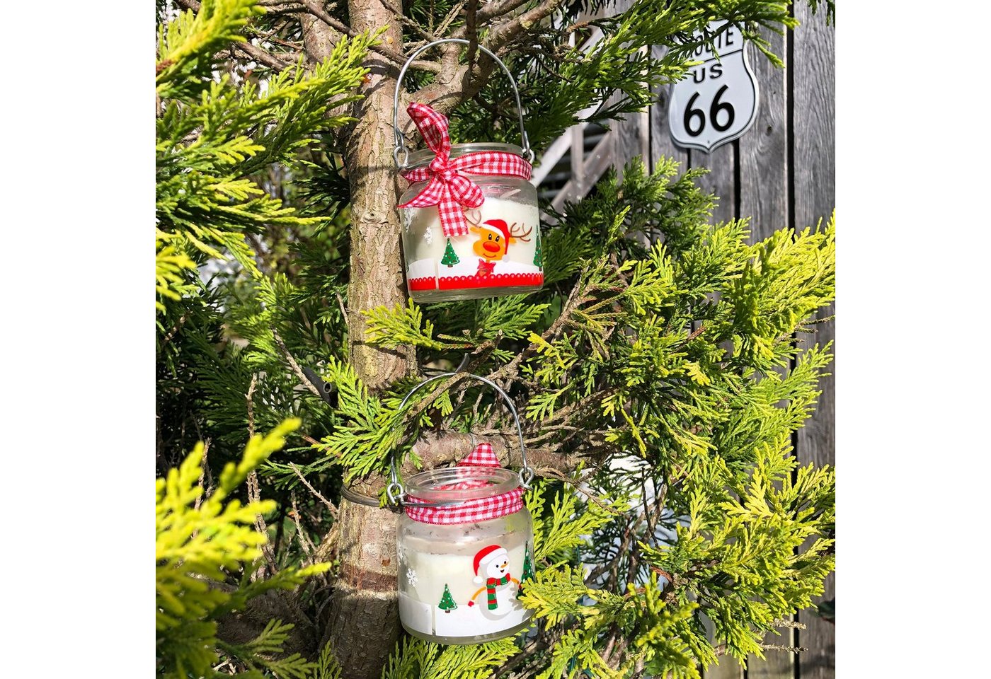 Annastore Duftkerze Set mit 2 Duftkerzen als Geschenk, Duftkerzen im Glas (2-tlg), Geschenkset für Damen – Bild 3 von 4