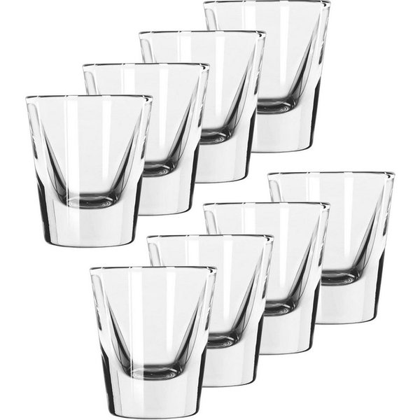 Annastore Schnapsglas 8 x Schnapsgläser - Shotgläser - Stamperl - Pinnchen - Likörgläser, Schnapspinnchen