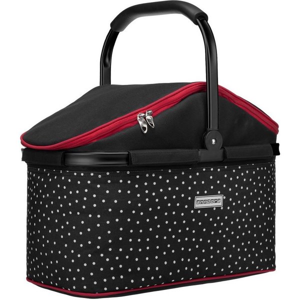 anndora Einkaufskorb thermo Shopper mit Kühlfunktion, 25 l, isolierter Deckel mit Reißverschluss - wasserdichter Boden