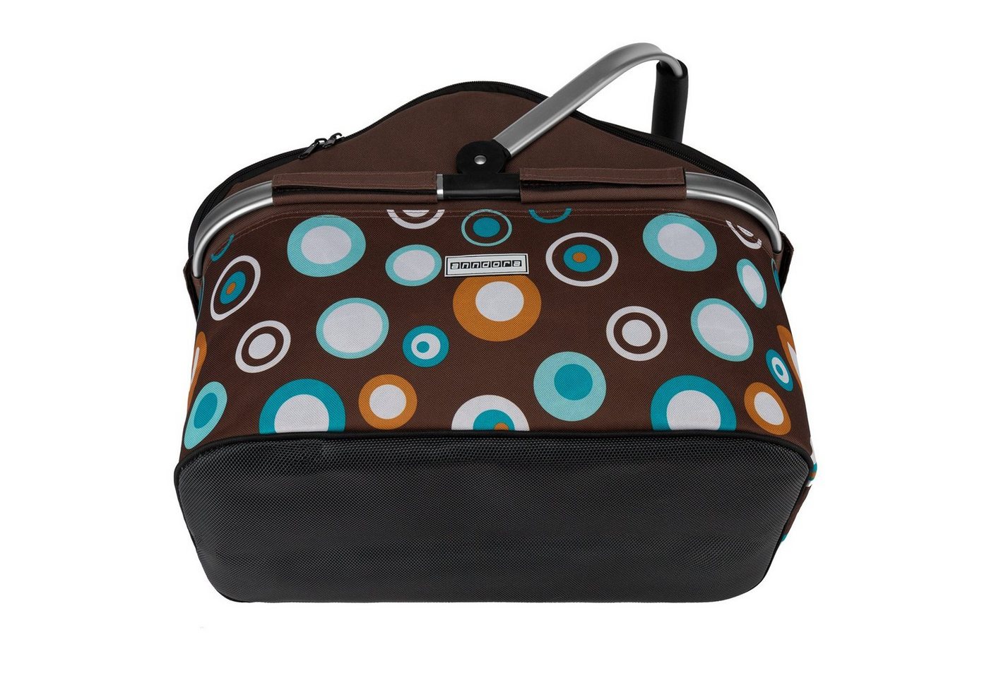 anndora Einkaufskorb thermo Shopper mit Kühlfunktion, 25 l, isolierter Deckel mit Reißverschluss - wasserdichter Boden – Bild 5 von 5