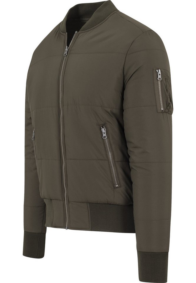 URBAN CLASSICS Anorak Urban Classics Herren Basic Quilt Bomber Jacket (1-St) – Bild 3 von 5