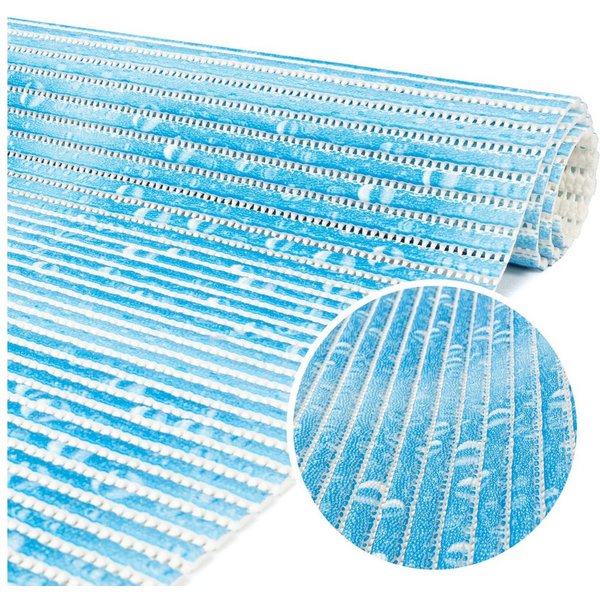 ANRO Schaum-Badematte Antirutschmatte Weichschaummatte Badezimmer Premium, Höhe 5 mm, wasserdurchlässig, pflegeleicht, Rillen, rutschhemmend, Drainage Effekt, s