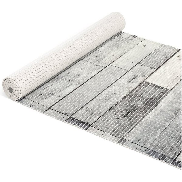 ANRO Schaum-Badematte Antirutschmatte Weichschaummatte mit Drainage Premium, Höhe 5 mm, wasserdurchlässig, pflegeleicht, Rillen, rutschhemmend, Drainage Effekt,