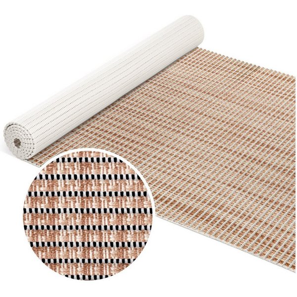 ANRO Schaum-Badematte Antirutschmatte Weichschaummatte Badezimmer Entspannung, Höhe 5 mm, wasserdurchlässig, pflegeleicht, Rillen, rutschhemmend, Drainage Effek