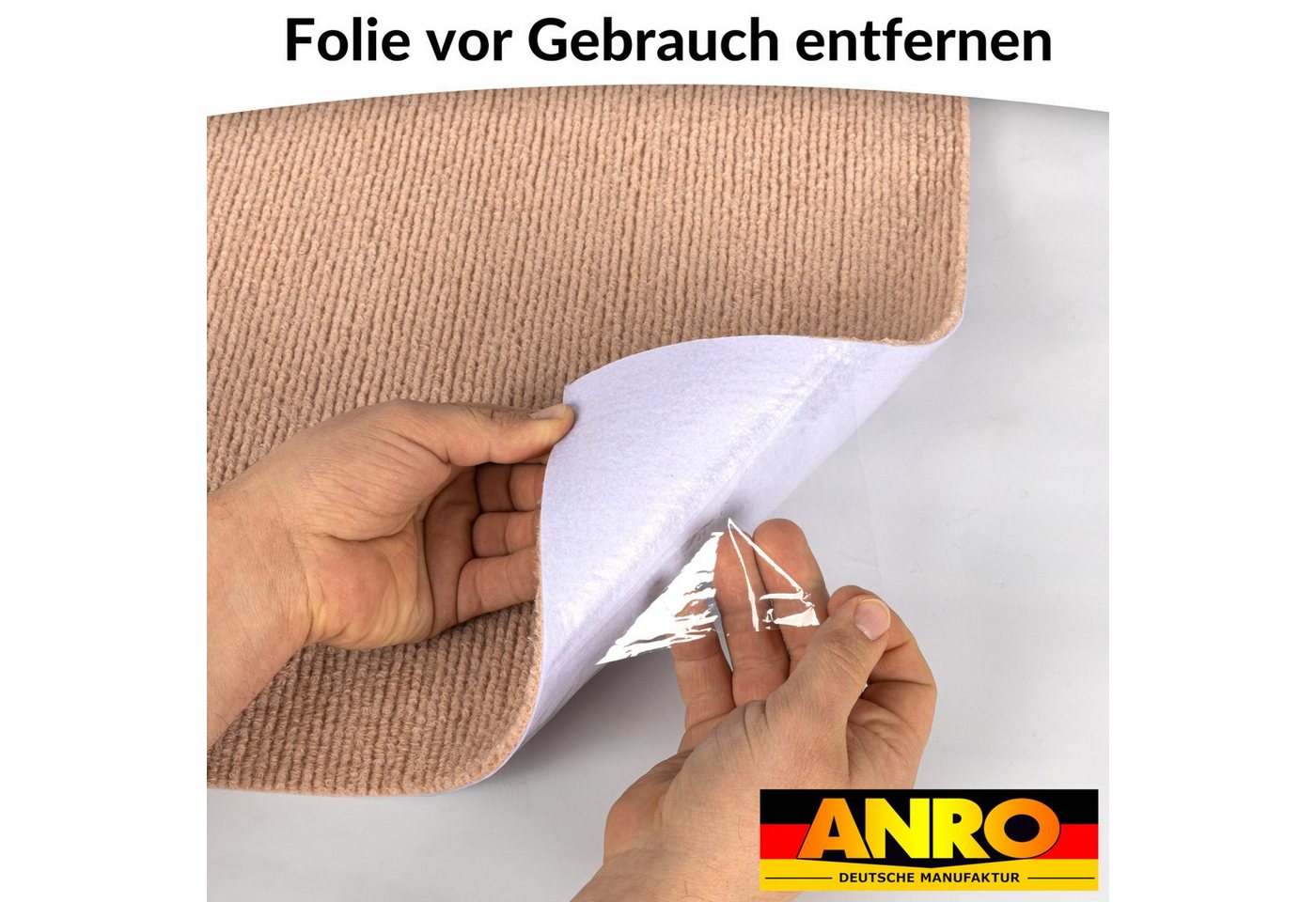 ANRO Stufenmatte Stufenschutz NEMESIS Treppenschutz Treppenmatte, Rechteck, selbsthaftend geruchsarm 20x50cm rutschsischer, anpassbar – Bild 5 von 5