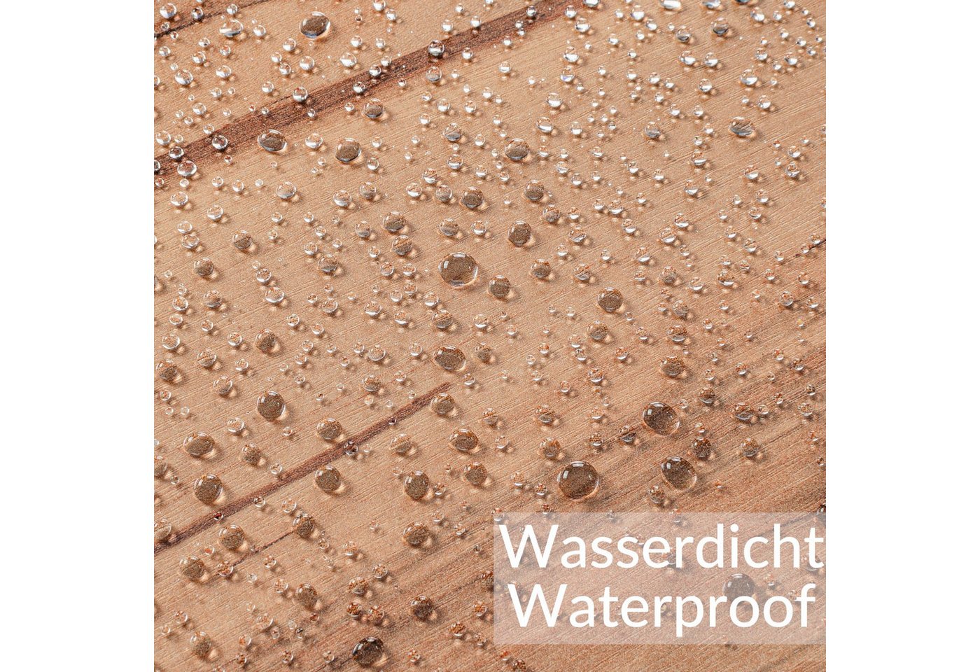 ANRO Tischdecke KLARA wasserdicht 1,5mm Tischschutzfolie glasklar glatt Geruchsneutral (Rolle 1-tlg, eine Folie), Pflegeleicht 70x100cm Uni-Einfarbig Transparen – Bild 2 von 5