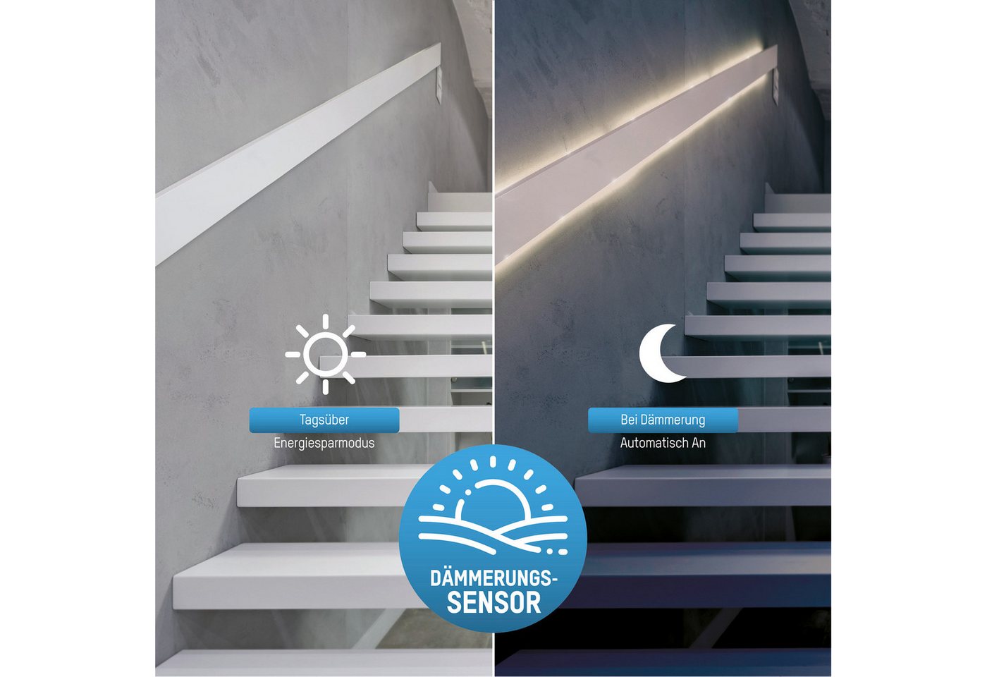 ANSMANN AG LED Dekolicht LED-Band mit Bewegungssensor, Tag- und Nachtsensor, selbstklebend – Bild 3 von 5