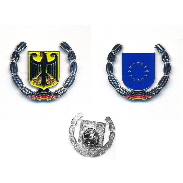 hegibaer Anstecknadel Set hegibaer Sammlung Bundesländer Wappen Deutschland Metall Pin Anstecker (18-tlg), Sammlung, Edel und Exklusiv