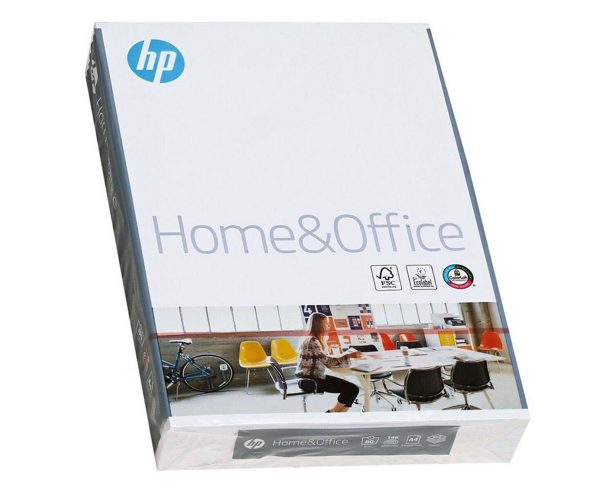 ANTALIS Druckerpapier hp Home & Office, Format DIN A4, 80 g/m², 146 CIE, 500 Blatt – Bild 2 von 2