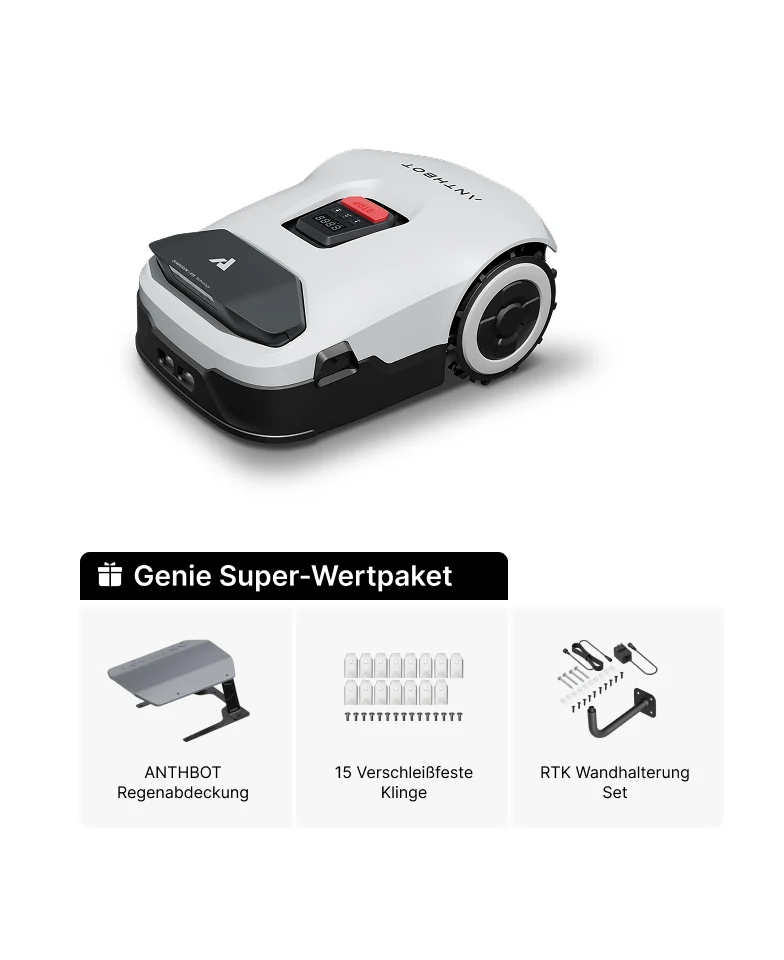 ANTHBOT Genie Bundle - Genie 600 / Genie Super-Wertpaket