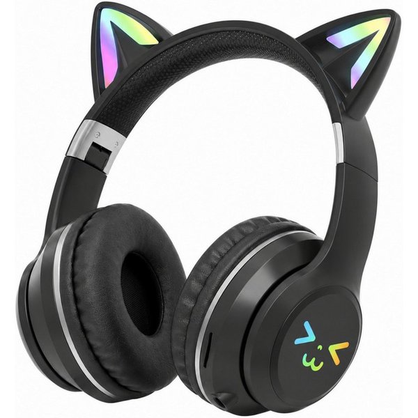 ANYSUN Bluetooth Kopfhörer,RGB-LED-Leuchten,Bluetooth 5.1,HiFi Sound, Over-Ear-Kopfhörer (Bluetooth, 60dB Rauschunterdrückung,Einstellbar,Kopfhörer Bluetooth fü