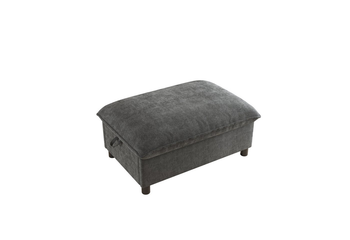 ANYSUN Polsterhocker mit Stauraum, 98 cm breit, Taschenfederkern & Chenille, bis 150 kg (1 St), mit aufklappbarer Sitzfläche, als Sofahocker & Fußhocker nutzbar – Bild 5 von 5