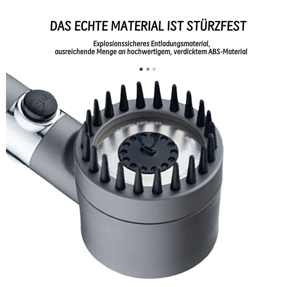 ANYSUN Regenduschkopf Massage Spa Handbrause – 3 Modi, Hochdruck, Filter, 3 Modi, Wassersparen – Bild 3 von 5