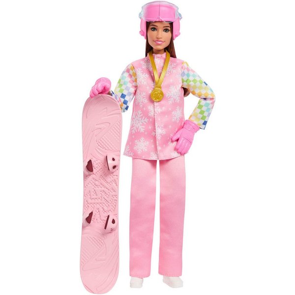 Barbie Anziehpuppe Barbie Snowboarderin