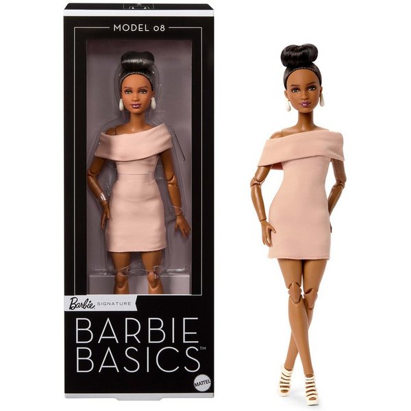 Barbie Anziehpuppe Signature Barbie Petite Basics 08, Sammlerpuppe