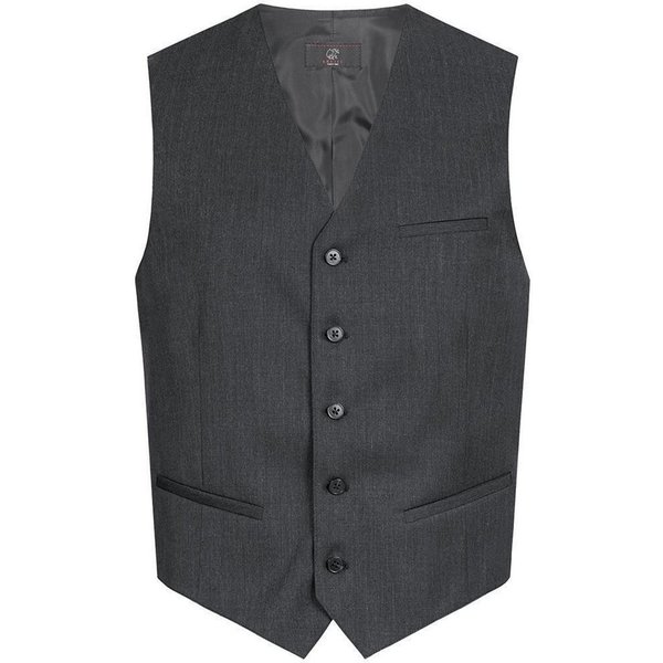 GREIFF Anzugweste Greiff Corporate Anzugweste BASIC Herren OEKO TEX® Anthrazit