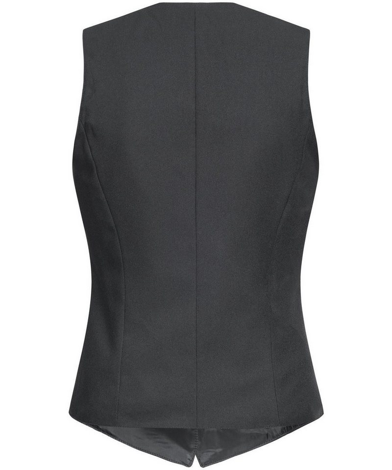 GREIFF Anzugweste Greiff Corporate SIMPLE Damen Weste V-Neck Regular-Fit Schwarz – Bild 2 von 2