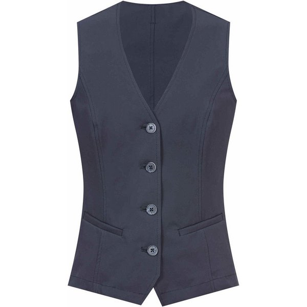 GREIFF Anzugweste Greiff FLOW Damen Business Weste V-Neck Regular Stretch Marine