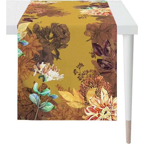 APELT Tischläufer 5604 HERBSTZEIT, Herbstdeko, Herbst (1-tlg), Digitaldruck