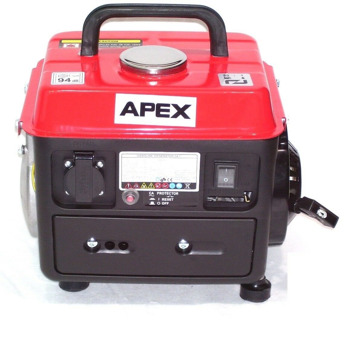 Apex Stromgenerator Benzin Stromerzeuger 950 Stromaggregat 06260, (1-tlg) – Bild 4 von 5