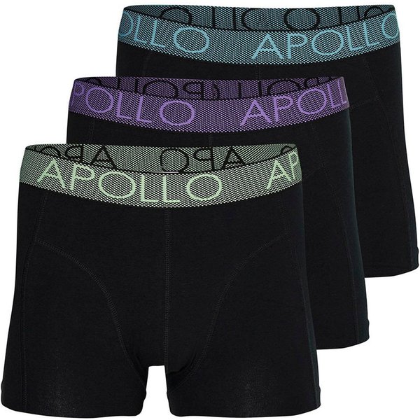 Apollo Boxer MEN BOXERSHORTS (Spar-Pack, 3er Pack) mit hohem Baumwollanteil, elastisch und gut an den Körper