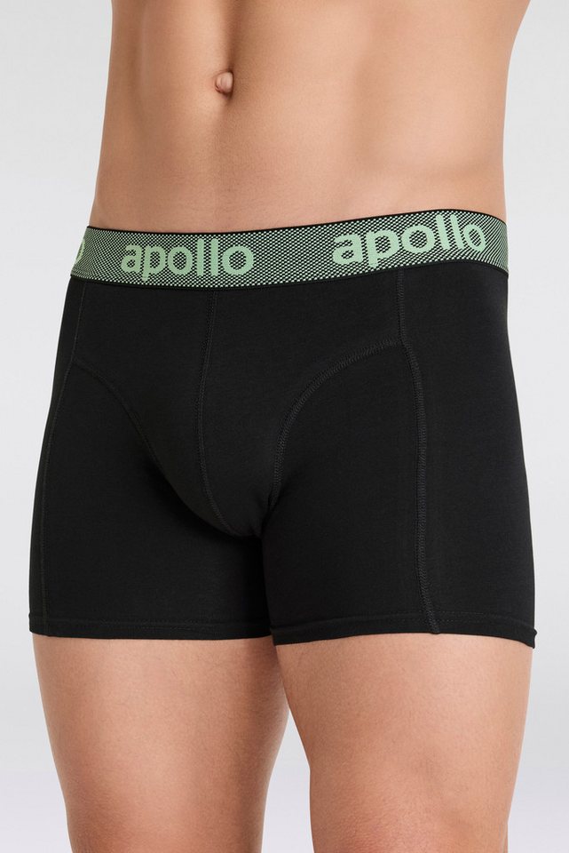 Apollo Boxer MEN BOXERSHORTS (Spar-Pack, 3er Pack) mit hohem Baumwollanteil, elastisch und gut an den Körper – Bild 2 von 5