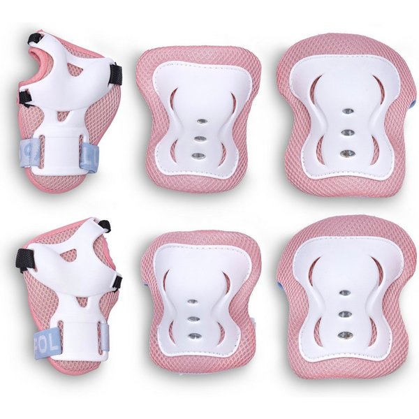Apollo Protektoren-Set Schoner Set Kinder, Knie und Ellenbogenschützer Kinder, Protektoren (Ellenbogenschutz, Handgelenkschutz, Knieschutz), elastisch & verstel