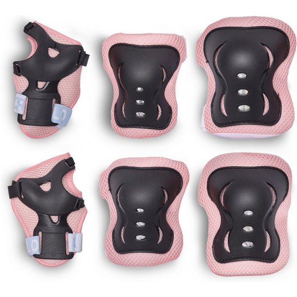 Apollo Protektoren-Set Schoner Set Kinder, Knie und Ellenbogenschützer Kinder, Protektoren (Ellenbogenschutz, Handgelenkschutz, Knieschutz), elastisch & verstel