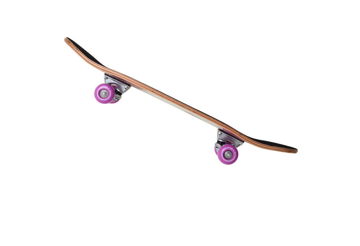 Apollo Skateboard Kinderskateboard 28" Kinder, Longboard, für Kids und Teens, ABEC 3 und Aluminium Achsen – Bild 2 von 5