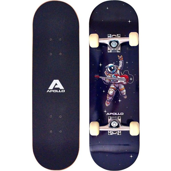 Apollo Skateboard Kinderskateboard 28" Kinder, Longboard, für Kids und Teens, ABEC 3 und Aluminium Achsen