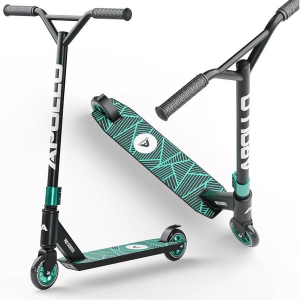 Apollo Stuntscooter Kinder Freestyle Kickscooter Genius Pro, Kinderroller Trick Roller Kinder und Erwachsene