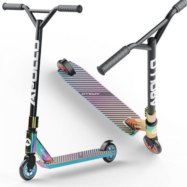 Apollo Stuntscooter Kinder Freestyle Kickscooter Genius Pro, Kinderroller Trick Roller Kinder und Erwachsene