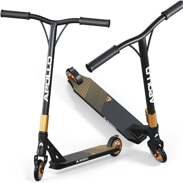 Apollo Stuntscooter Stunt Scooter Genesis X Pro - High End Stuntscooter, Profi Trick Roller mit 120mm Alu Core Wheels Kickscooter